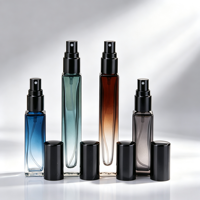 Flacon pulvérisateur de parfum portable de 10 ml avec logo personnalisé, boîte d'emballage en papier rectangulaire
