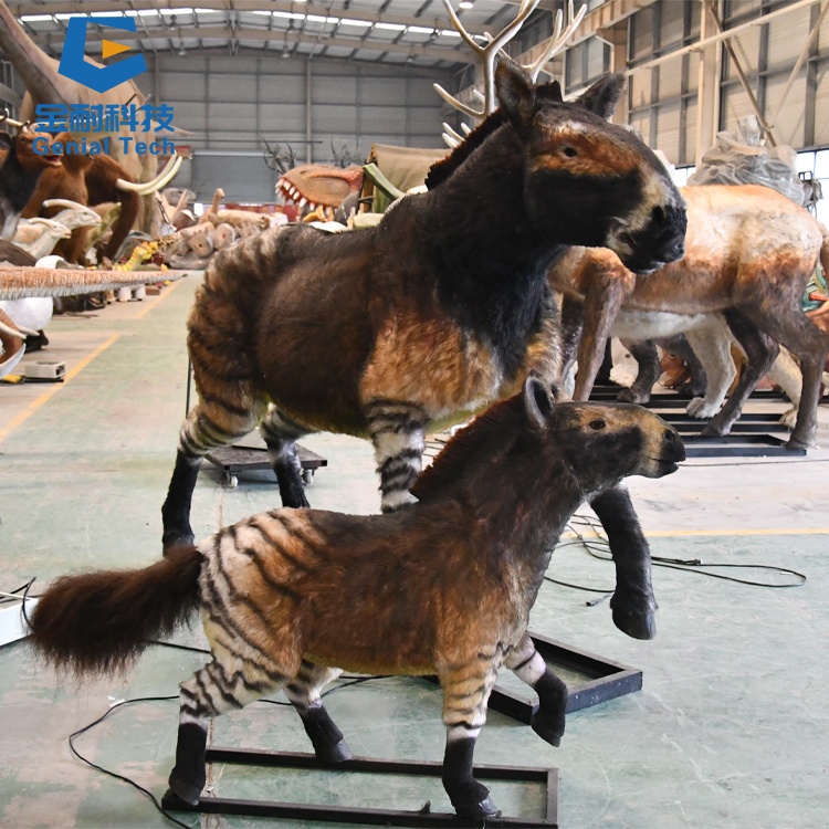 Modelo de cavalo 3d animatronic mustang, venda quente