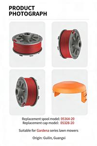 <b>Lawn</b> <b>Mower</b> Parts Trimmer Line Spool Replacement 5364-20 Spool 1.6mm/20FT Cover 5328-20 for Gardena Turbo SmallCut Art 2401 - Product Image 4