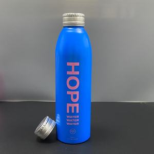 Threaded nhôm chai nước giải khát 200ml-550ml phạm vi cho nước khoáng Soda nước ép cà phê năng lượng đồ uống - Product Image 1