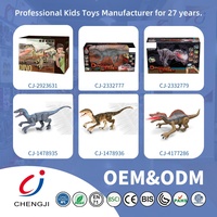 Chengji spinosaurus jouet marche robot dinosaure rc jouets 2 en 1 lumière chasse spray 5ch télécommande infrarouge dinosaure