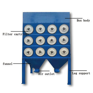 Yeni entegre filtre kartuşu toz toplayıcı sistemi verimli toz toplama çözümü - Product Image 3
