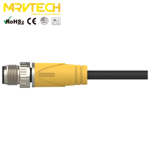 Conector IEC Macho de Nylon, Latón Niquelado, IP67, 60V, 4A - Contactos Personalizados de 3P, 4P, 5P - Product Image 3