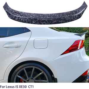 สปอยเลอร์หลังคาร์บอนไฟเบอร์แบบฟอร์จ รุ่น CT1 สำหรับรถยนต์ IS E3 รุ่นที่ 3 ปี 2013-2020 - Product Image 3