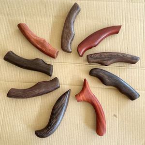 Cabeza de bastón de madera maciza de 13 cm para bastón de apoyo, uso para personas mayores, madera de ala de pollo, apoyo de brazo en espiral, hecho a medida - Product Image 5