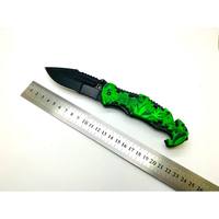 Couteau de poche pliant en acier inoxydable type utilitaire chasse tactique en plein air survie camping