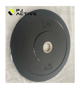 Plaque d'haltères pratique en caoutchouc PINJIAN Plaque d'haltères en caoutchouc haute élasticité pour entraînement physique compétitif - Product Image 1