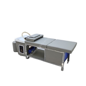 Station de lavage portable Kisen sans plomberie, réservoir intégré, circulation d'eau, fumigation, luminothérapie, équipement de salon - Product Image 1