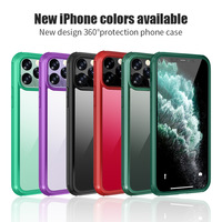 Coque de téléphone portable en verre trempé, Double face, pour iPhone 13 12 11 Pro Max X XS XR 7 8 SE, Premium, 9H