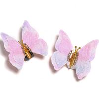 Perle d'aile papillon perles carrées pour bricolage stylo téléphone sangle accessoires en gros