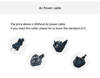 1,5M zwarte EU-voedingskabel van koper voor laptop, desktopcomputer & tablet met 36W/45W output
