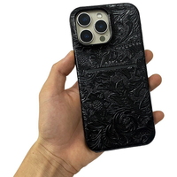 Étui de téléphone personnalisable pour iPhone 17/16/15/14/13 Étui de téléphone avec motifs en bambou Étui de protection pour téléphone