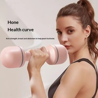 Haltères réglables électroplaqués en PP pour femmes, enfants, élèves du primaire – Équipement de fitness à domicile pour renforcer les bras