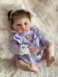 Muñeca Reborn de Silicona Realista de Cuerpo Completo, Económica, con Ropa, Tamaño Personalizado para Niña - Product Image 6