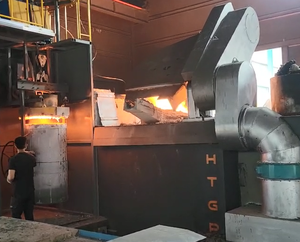 Steel Factory 1Ton 1500kg Chatarra <span class=keywords><strong>de</strong></span> acero <span class=keywords><strong>Hierro</strong></span> Hornos <span class=keywords><strong>de</strong></span> fusión industriales con carcasa <span class=keywords><strong>de</strong></span> acero - Product Image 6