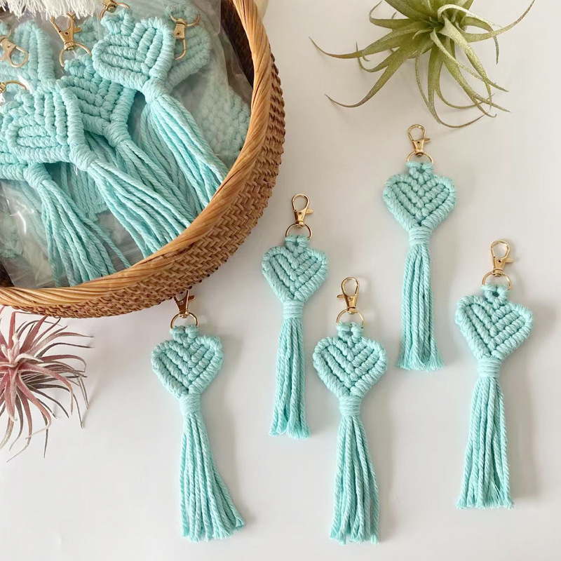 Cotton thread cyan