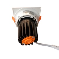 Mini spot LED carré encastré 12W COB pour plafond