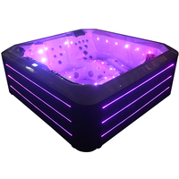 USA Balboa Control 140 Jets Massage Outdoor Spa Hot Tub Jacuzzis pour 5 personnes