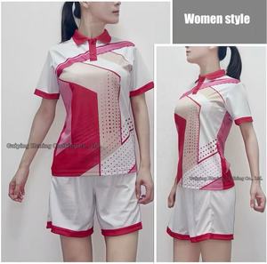 女装男士运动衬衫2025时尚乒乓球羽毛球高尔夫运动运动服定制套装统一网球服 - Product Image 6