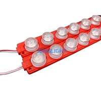 XINGLIGHT 6W Module de lumière LED à rangée unique haute luminosité 6 faces émettant étanche IP65 cote blanc chaud vert bleu couleur SMD