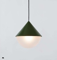 Top mode intérieur salon et bureau formes géométriques de style moderne verre LED 40W plusieurs couleurs lumière pendentif lustre