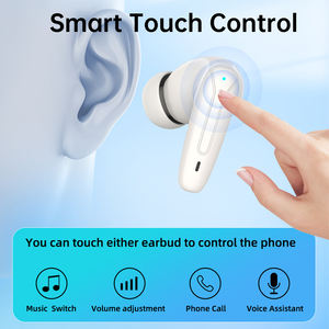 Trulyway 2025 for 5.4 Translation Earbuds Languages <b>TWS</b> Wireless Mini <b>Earphones</b> LED Indicator IPX4 Waterproof Touch 5-10 - Product Image 5