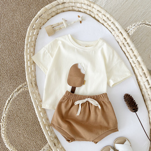 Abbigliamento Casual per neonati stile coreano ghiaccio per Patch estate e autunno Set per bambini dai <span class=keywords><strong>6</strong></span> <span class=keywords><strong>mesi</strong></span> ai 4 anni - Product Image 5