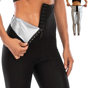 Pantalones moldeadores de Sauna para mujer, pantalones cortos Capris térmicos para perder peso, cintura alta, levantamiento de glúteos, Control de barriga, mallas de entrenamiento, ropa moldeadora - Product Image 6