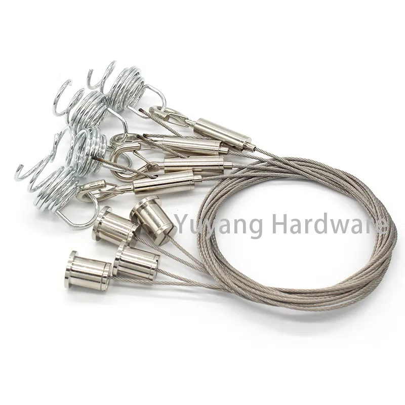 Yuyang Chất lượng cao chiếu sáng Cáp Gripper OEM trần gắn Cable Clips miễn phí có thể điều chỉnh Cáp kẹp