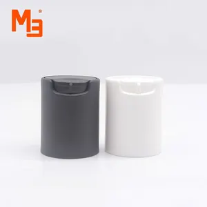 M24/415 Plastic Smooth Closure Bottle Cap Cosmetic Shampoo Water Bottle Disc Top Cap