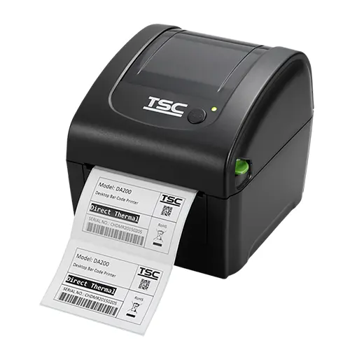Tsc Dc2700 203 Dpi Thermische Barcode Printer Met 6 Ips Voor Afdrukken