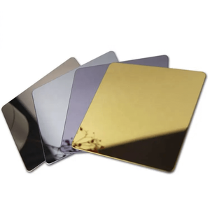 Lastra Decorativa in Acciaio Inox 316L Scotch Brite PVD Oro per Cruscotto Yacht 1500 X 3000 mm 1,2 mm - Product Image 5