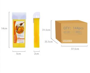 Kit de cartouches de <span class=keywords><strong>cire</strong></span> à rouleau prêt à l'emploi Recharge de <span class=keywords><strong>cire</strong></span> à rouler souple au miel pour l'épilation - Product Image 3