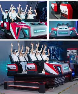 インタラクティブ9D VRシミュレーター VRサイバートラック 素晴らしいプレイ体験を提供する遊園地向けバーチャルリアリティマシン - Product Image 3