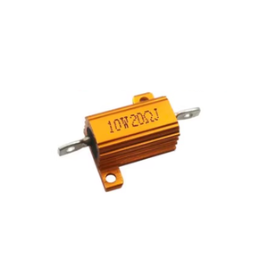 RX24 10W RX 300OHM Power Boîtier métallique en aluminium doré Boîtier de résistance bobinée - Product Image 1