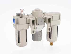 Unidad de tratamiento de fuente de aire de 3 uniones serie AC 04/06/Combinación de filtro de aire combinación F.R.L para sistema de aire comprimido - Product Image 6