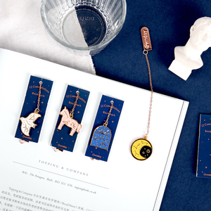 Ownday 101353 Kim Loại Đóng Chai Tùy Chỉnh Men 12 Chòm Sao Giấy Clip Bookmarks - Product Image 5