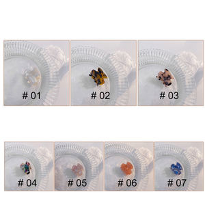 醋酸纤维迷你豹纹对拉卡贝罗鲨鱼毛爪3厘米夏季法国复古夹发夹光滑女性发夹 - Product Image 5