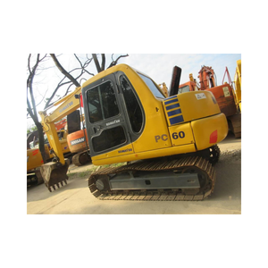 Excavatrice Komatsu d'occasion PC60 PC20 PC30 PC35 PC40 PC50 PC56 6 tonnes, petite, pour travaux de terrassement, rénovation de cour, entretien, durable et fiable - Product Image 1