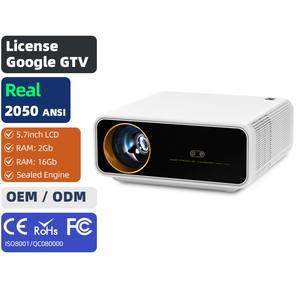 MINI <b>Projector</b> L1 GTV 1080P 4K 8K LCD Full Hd High Lumens Home Theater Cinema Short Distance Europe CE ROHS Japan OEM U001 - Product Image 1