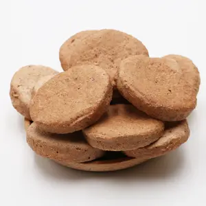 Hot Selling Goede Smaak Gevriesdroogde Raw Bone Pasteitjes Dog Treats Kat Voedsel Huisdier Snacks