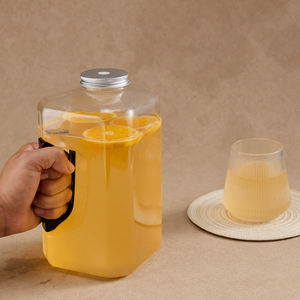 <span class=keywords><strong>3L</strong></span> 3000毫升大容量食品级便携式汽水咖啡壶奶茶果瓶3000毫升塑料饮料瓶 - Product Image 6