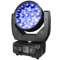 Mac Aura 19X15W Led Zoom Wash Moving Light Rgbw 4En1 19X15 Éclairage de scène mobile à tête mobile