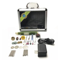 Perceuse électrique 18V, mini outil rotatif électrique pour bricolage, stylo de gravure, perceuse électrique portable pour bricolage WL800