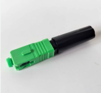 Conector Rápido de Fibra Óptica SM FTTH Duradero SC PC UPC para Terminación Rápida