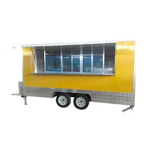 support fast food trailer and food carttrailer for sale USA towable food trailer for sale