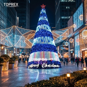 Wholesale Outdoor <strong>Large</strong> <strong>Christmas</strong> <strong>Tree</strong> 5 Meters 6m Decorative Artificial Slim.and Tall LED <strong>Christmas</strong> Frame <strong>Tree</strong> - Product Image 1