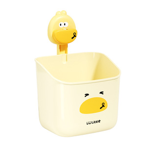 Uulittle Duck <b>Wall</b> Mount <b>Storage</b> Basket For Garlic Ginger Onion With Drainage Design - Product Image 3