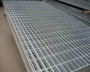 Grille en acier de conception moderne, antistatique, carrée, gris clair, pour couvercle de drain de centrale électrique et passerelle - Product Image 4