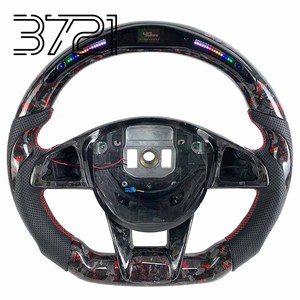 Volant en fibre de carbone LED pour Mercedes Benz W205 AMG Classe A/C/E/G W213 W212 E400 E300 C63 C43 W217 A45 - Product Image 1